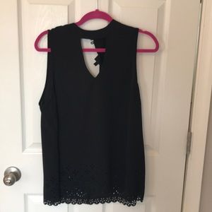 Dressy Tank w/ Cutouts